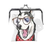Multi 19 Claude Monet Le Parc Monceau Porte-Monnaie en Cuir Kiss Lock Pochette Poche Moraillon Carte hanger Portefeuille Boucle Petit Sac à Main Étui pour Femmes Filles Dames