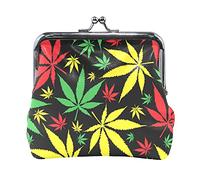 Multi 20 Modern Luxury Black White Marble Texture with Golden Geometric Lines Women Leather Coin Purse Hasp Card Key Change Wallet Small Buckle Handbag Case Kiss Lock Clutch Pouch Pocket for Girls Lad