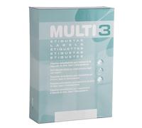 MULTI 3 10529 Lot de 500 feuilles d'étiquettes adhésives pour impression, jet laser et photocopieurs 105 x 57 mm