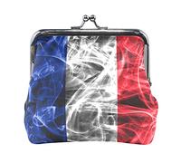 Multi 3 Europe Union EU Drapeau Cuir Porte-Monnaie Kiss Lock Pochette Poche Moraillon Carte hanger Portefeuille Boucle Petit Sac à Main Étui pour Femmes Filles Dames