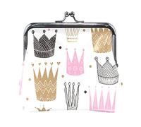 Multi 3 Marbre Granit Agate Violet Rose Or Noir Art Peinture Triangle Tuiles Femmes Cuir Porte-Monnaie Moraillon Carte hanger Portefeuille Petite Boucle Sac À Main Cas Kiss Lock Pochette Pochette