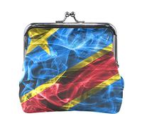 Multi 9 Europe Union EU Drapeau Cuir Porte-Monnaie Kiss Lock Pochette Poche Moraillon Carte hanger Portefeuille Boucle Petit Sac À Main Étui pour Femmes Filles Dames
