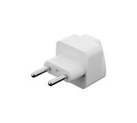 Multi-adaptateur Royaume-Uni Amérique Caraïbes vers Prise Type C - Blanc