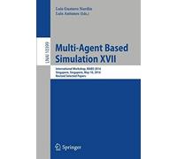 Multi-Agent Based Simulation Xvii