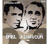 Multi-Artistes - Jacques Brel & Charles Aznavour (Coffret 2 CD)