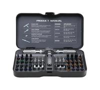 Multi Bit Ratchet Screwdriver - Free Combination Tool Set, Precision Repair Equipment, Durable Construction, Ergonomic Grip Handle | Home Bike Watch Eyeglass Electronics PC Accessories Kit, Maintenanc