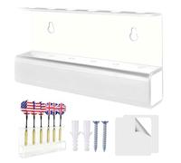 Multi-Capacity Dart Rack, affichage mural acrylique, Reliable with Precision-Drilled Feature, High-Gloss Protective Finish, Living Room Accessory with Sl esign, Product for Home and Outdoor