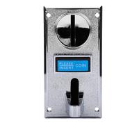 Multi Coin Acceptor with LED Indicators | Prend en charge diverses devises, précision de 99 %, pour distributeurs automatiques, plastique durable, reconnaissance