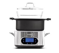 Kitchencook - Multicuiseur 11en1 - 5,6l - Cuve Aluminium Amovible - 1350w - Minuterie (12h) - Ecran Lcd - Maitien Au Chaud