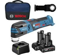 Multi-Cutter sans fil GOP 12V-28 Bosch / 2x batterie 4,0 Ah + chargeur dans un sac souple