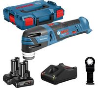 Multi-Cutter sans fil GOP 12V-28 Bosch / 2x batterie 4,0 Ah + chargeur en boîte L