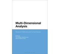 Multi-Dimensional Analysis: Research Methods And Current Issues