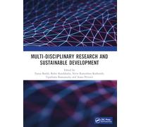 Multi-Disciplinary Research and Sustainable Development