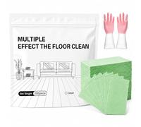 Multi-Effect Floor Clean Tablets, Multi-Surface Floor Cleaning Tablets, Concentrated Cleaner for Hardwood, Tile, Laminate & More, Floor Cleaning Solution (Green, 200Pcs)