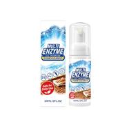 Multi-Enzyme Cleaner Foam Cleaner All Purpose Cleaners Foamie Stain Remover | All-Purpose Deep Cleaning Spray for Car Interior, Kitchen Grease, Bathroom Tiles, Sofa Upholstery Sans Lavage à l'Eau
