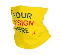 Multi fonctionnel hiver chaud écharpe, personnalisé personnaliser Logo Bandana Cou Cache-cou Hommes Femmes Hiver Randonnée Ski Écharpe Guêtre Votre Conception Ici Couvre-visage