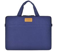 Multi-Fonctionnel Mallette Business Affaire/étui Messenger avec poignée et bandoulière,Bleu,13.3" (36 * 26 * 3) CM