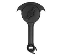 Multi Function Can Opener | 304 Stainless Steel & ABS for Beer/Wide Mouth Bottles/Cans | Ergonomic Handheld Opener for Elderly & Arthritis | Easy Grip Manual Kitchen Tool