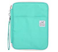 Multi Function Colored Pencil Storage Bag Sketch Painting Pencil Case Art Supplies Organizer for Artists Students Kids Travel School Black Green Purple Navy 22x28x6cm (192 colors)