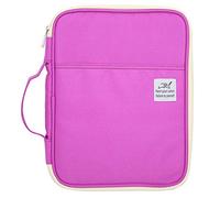 Multi Function Colored Pencil Storage Bag Sketch Painting Pencil Case Art Supplies Organizer for Artists Students Kids Travel School Black Green Purple Navy 22x28x6cm (96 colors)