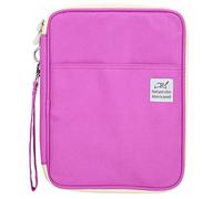 Multi Function Colored Pencil Storage Bag Sketch Painting Pencil Case Art Supplies Organizer for Artists Students Kids Travel School Black Green Purple Navy 22x28x6cm (192 colors)