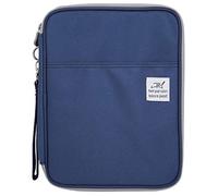Multi Function Colored Pencil Storage Bag Sketch Painting Pencil Case Art Supplies Organizer for Artists Students Kids Travel School Black Green Purple Navy 22x28x6cm (192 colors)