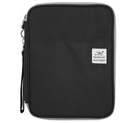 Multi Function Colored Pencil Storage Bag Sketch Painting Pencil Case Art Supplies Organizer for Artists Students Kids Travel School Black Green Purple Navy 22x28x6cm (192 colors)