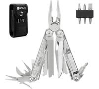 Multi-Function Pliers,18 In 1 Multitools Stainless Steel,Multifunction Knife With Handle,Swiss Knife For Outdoor,Survival,Camping,Hiking,Simple Repair (Silver)