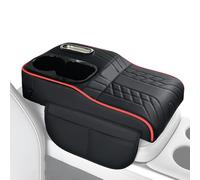 Multi Functional Car Arm Rest Cover Pad - Center Console Cushion Organizer | Tissue Box Holder for SUV Truck Sedan Minivan Daily Commuting Road Trips Urban Touring Long Distance Driving