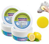 Multi-Functional Cleaning and Stain Removal Cream, Home Decontamination Cream, 260g Shoes Decontaminate Solid Paste, Leather Care Multifunctional Cleaning Cream (2box)