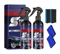 Multi-functional Coating Renewal Agent Spray, Spray de Revêtement Céramique 3 en 1 pour Voiture, Spray de Revêtement à Action Rapide, Lavage Sans Eau, Nanotechnologie (2)
