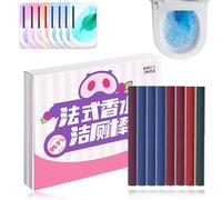 Multi-functional Concentrated Toilet Cleaning Sticks, Toilet Bowl Cleaners Drop In Tank, Toilet Tank Cleaner, Automatic Long-Lasting Freshness, Bowl Freshener for Bathroom (1Box)