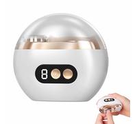 Multi-Functional Electric Nail Trimmer,3 in 1 Automatic Electric Nail Clipper,2026 New Rechargeable Smart Nails Trimmer with LED,3 Speeds,Nails Care Tool for Adults Elderly(White)