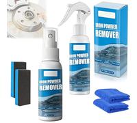 Multi-Functional Quick-Acting Rust Removal Spray, 2026 New Iron Power Remover Spray, Portable Rust Remover Sprays for Metal, Fast-Acting Formula, Bikes, Tools, Cars Surfaces (mix)