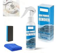 Multi-Functional Quick-Acting Rust Removal Spray, 2026 New Iron Power Remover Spray, Portable Rust Remover Sprays for Metal, Fast-Acting Formula, Bikes, Tools, Cars Surfaces (100ml*1pc)