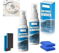 Multi-Functional Quick-Acting Rust Removal Spray, 2026 New Iron Power Remover Spray, Portable Rust Remover Sprays for Metal, Fast-Acting Formula, Bikes, Tools, Cars Surfaces (30mi*2pcs)