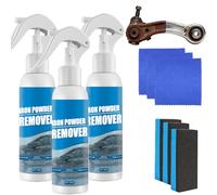 Multi-Functional Quick-Acting Rust Removal Spray, Fast-Acting Formula for Tools Metal Bikes Tools Cars & Household Surfaces (Blue 3 sets)