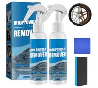 Multi-functional Quick-acting Rust Removal Spray, Iron Powder Remover Car Rust Remover Spray, Fast-Acting Oxidation, Easy to Sprays, for Metal, Car, Tools (2pcs)