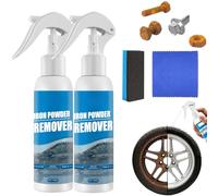 Multi-Functional Quick-Acting Rust Removers Spray, Portable Powerful Iron Powder Remover Spray, 30/100ML Instant Rust Remover for Metal,Car Wheels,Tools,Bikes