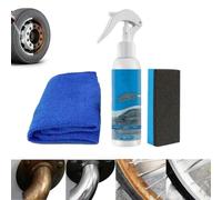 Multi-Functional Quick-Acting Rust Removers Spray,Portable Rust Remover Polishing Spray for Metal,Iron Powder Remover Sprays,Metal Rusts Removal Cleaner for Tools,Cars,Chains (100ml)