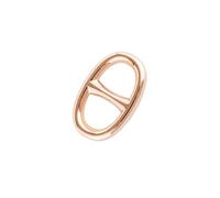 Multi-Functional Scarf Buckle Shirt Knot Sash Knotted Button Coat Waist Belt Shirt Corner Scarf Buckle pour femmes filles accessoires décoratifs(Rose gold-M)