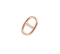 Multi-Functional Scarf Buckle Shirt Knot Sash Knotted Button Coat Waist Belt Shirt Corner Scarf Buckle pour femmes filles accessoires décoratifs(Rose gold-S)