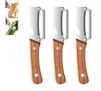 Multi Functional Vegetable Peeler for Kitchen,2-In-1 Fruit & Veggie Peeler with Bottle Opener,Ultra Sharp Blades,Stainless Steel Peelers Kitchen Tool, for Fruit & Veggie (3Pcs)