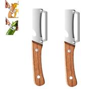 Multi Functional Vegetable Peeler for Kitchen,2-In-1 Fruit & Veggie Peeler with Bottle Opener,Ultra Sharp Blades,Stainless Steel Peelers Kitchen Tool, for Fruit & Veggie (2Pcs)