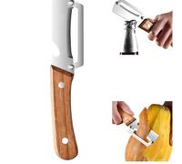 Multi Functional Vegetable Peeler for Kitchen,2 in 1 Stainless Steel Single Blade Peelers Tool, Ultra Sharp Blades, Non-slip Ergonomic Handles with Bottle Opener,for Kitchen (1pcs)