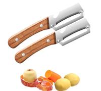 Multi-Functional Vegetable Peeler for Kitchen, Ultra Sharp Vegetable Peeler Stainless Steel, Non-Slip Ergonomic Handles, with Bottle Opener, Kitchen Tools and Gadgets (2Pcs)