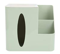 Multi Grille Maison Salon télécommande boîte de Rangement Porte-mouchoirs Organisateur Haute qualité PP matériel Bureau Chambre Salon Salle de Bain Organisateur Vert Bleu Rose (Verte)