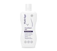 Multi-Gyn FemiWash Gel 220 ml - Hygiène intime quotidienne pour femme - Sans savon, sans parfum - Avec panthénol apaisant, aloe vera, acide lactique et complexe antibactérien - pH optimal