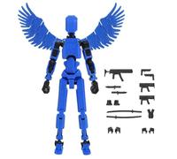 Multi Joint Movable Model - 3D Printed Action Figure Toy -5.39inch Body Activity Robot, Fully Articulated Desk Robot Toy, Multi Joint Movable Toys, Multi-Articular Action Figures, Desktop Decoration