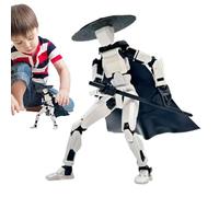 Multi-joint Movable Robot,Articulated Figure Robot, Movable 3D Printed Mannequin Toys - Unique Collectibles, Posable Figure, Sensory Toy for Kids Teens Adults